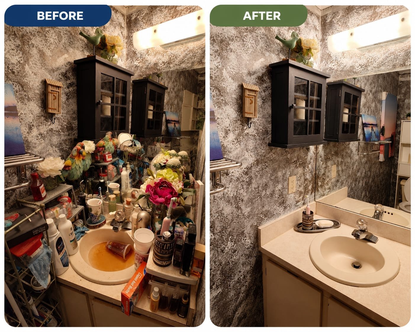 Before After Kitchen